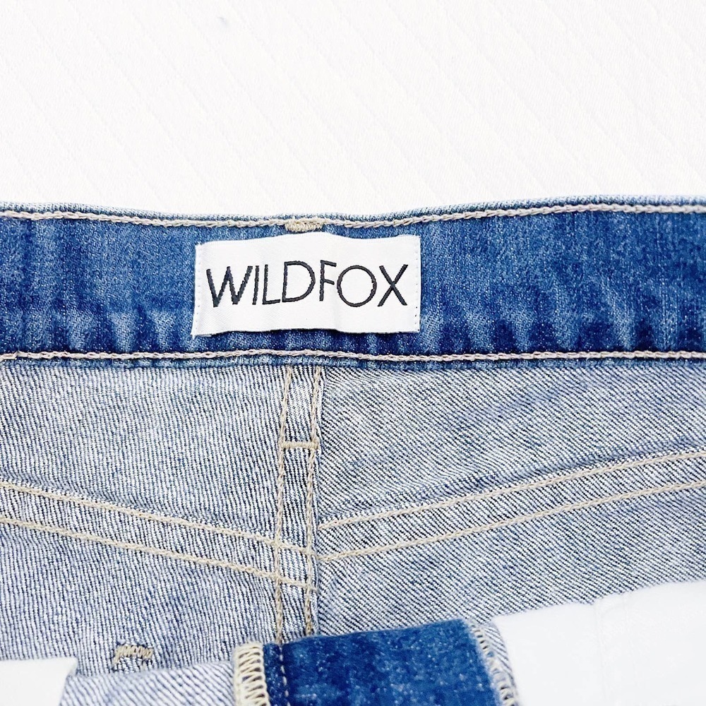 Wildfox Helena High-Rise Cutoff Helena Wash SZ27 - Picture 2 of 6